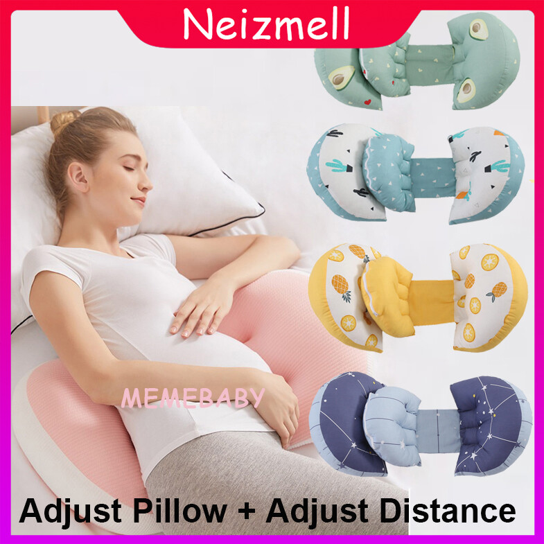 【FREE Mùa Hè Mat】Pregnant Gối, Hỗ Trợ Bụng Hình Chữ U Eo Side Hỗ Trợ Giường Ngủ Cho Bé Bụng Mang Thai Thai Sản