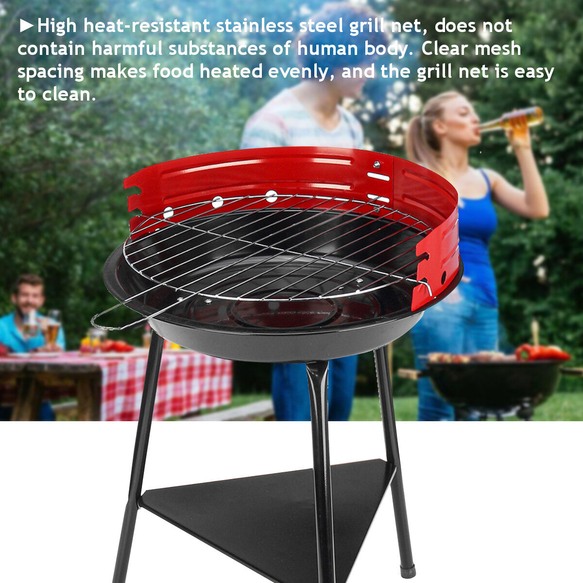 Generic BBQ Grills Patio Barbecue Charcoal Grill Stove BBQ Accessories