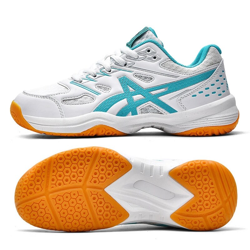 women asics badminton shoes