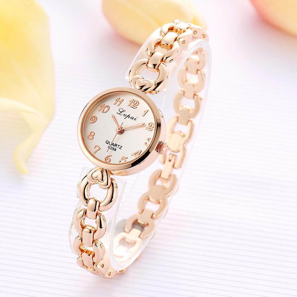 Pearl diamond bracelet watch for girls and women-seedfund.vn