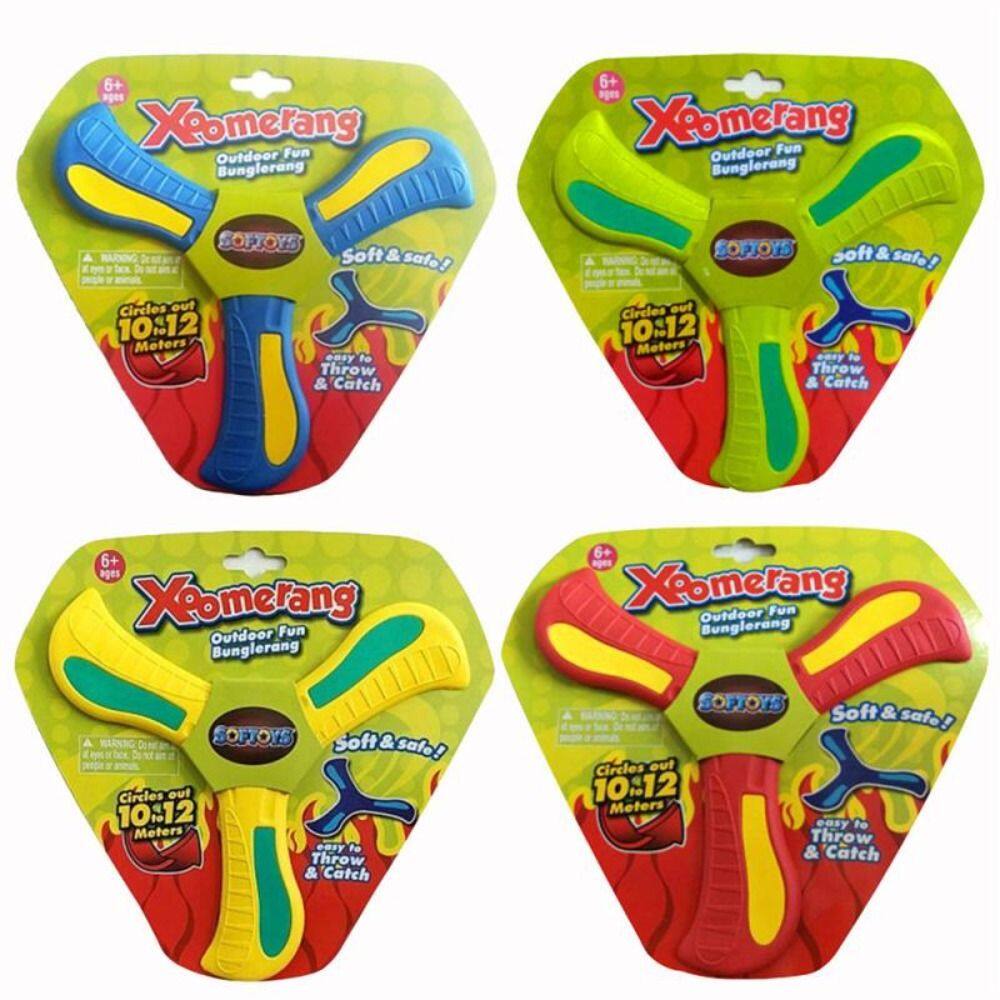 Trẻ em chơi Scimitar Boomerang đồ chơi tương tác bay Boomerang đồ chơi
