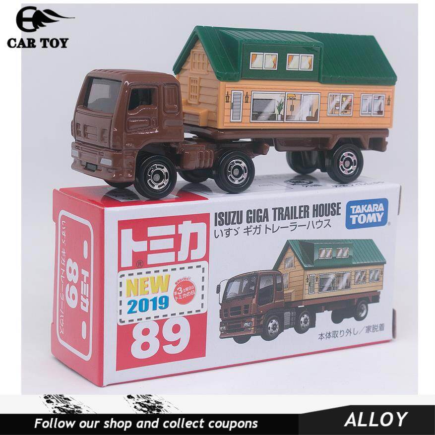 , Xe Moóc Takara Tomica Số 89 Isuzu Giga Đồ Chơi Mô Hình Xe Tải Đúc Cho Trẻ Em Với Nhãn Mới #089