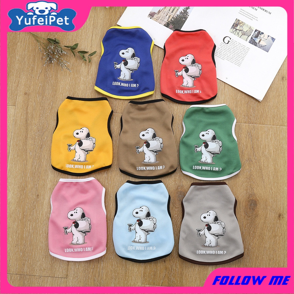 ใหม่น่ารักสัตว์เลี้ยงสุนัขเสื้อผ้ารูปแบบการ์ตูนสำหรับลูกสุ