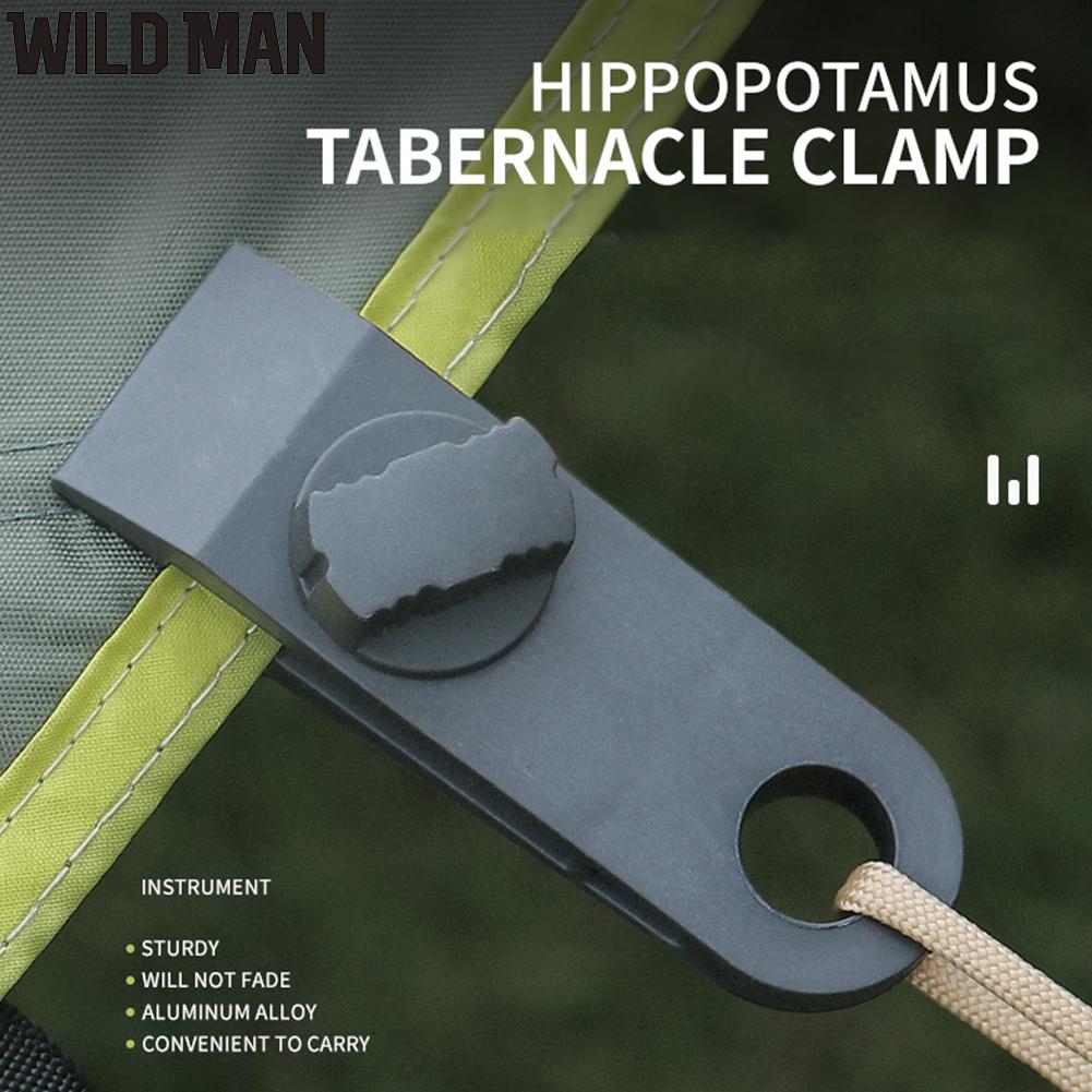 Outdoor Camping Tents Windproof Clamp Tighten Awning Canopy Fixed Buckle ราคา 113 บาท*ส่งฟรี