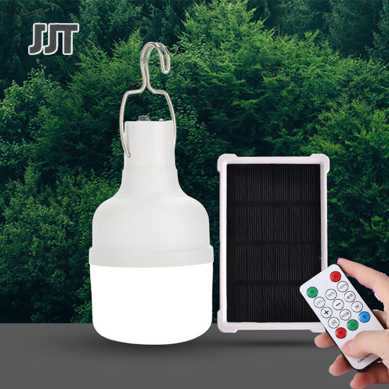 JJT đèn led năng lượng mặt trời có thể sạc lại Đèn chợ đêm Đèn ngoài trời Đèn LED năng lượng mặt trời tiết kiệm, bền bỉ sạc năng lượng mặt trời bóng đèn sân vườn bóng đèn LED pin năng lượng mặt trời lửa trại