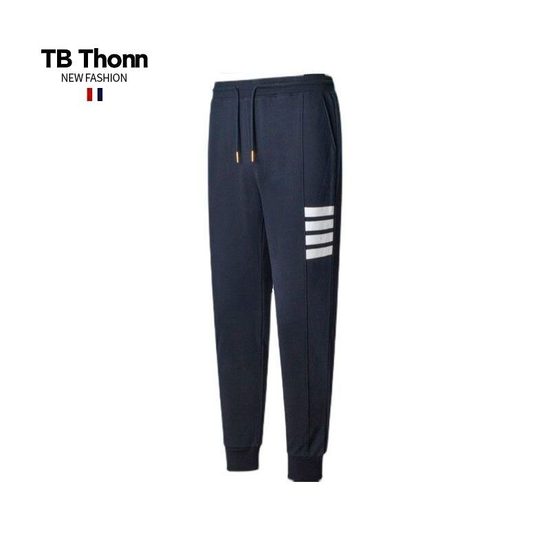 Authentic Thom Browne Trendy brand TB Thonn four stripes on the side fashionable cuffed sweatpants for men and women high-end sports and leisure trousers American 2023