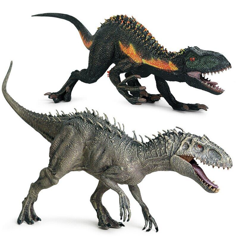 Mô Phỏng Jurassic Indominus Rex Velociraptor Đồ chơi mô hình khủng long