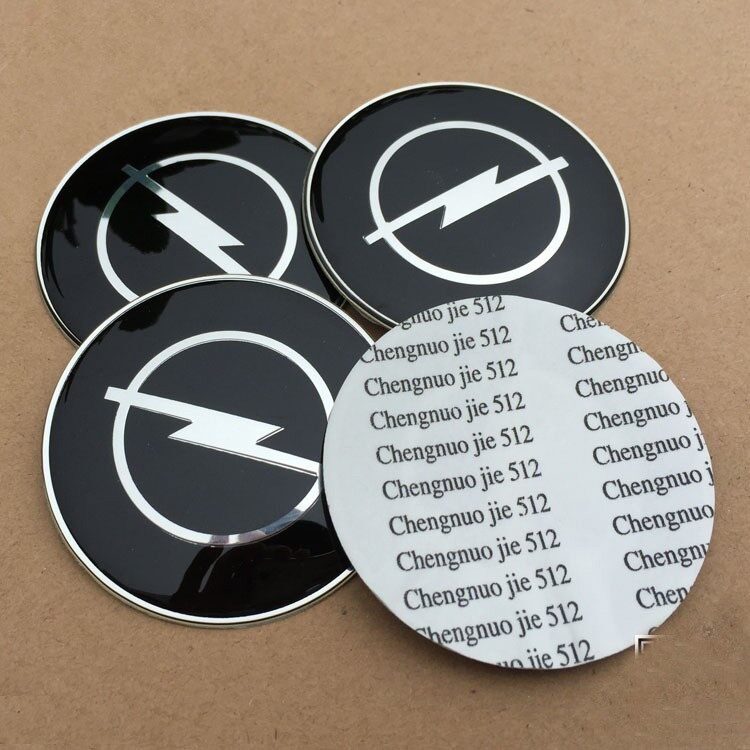 Laifu 4 miếng dán huy hiệu biểu tượng biểu tượng xe hơi opel 56mm/65mm nắp chụp trục bánh xe