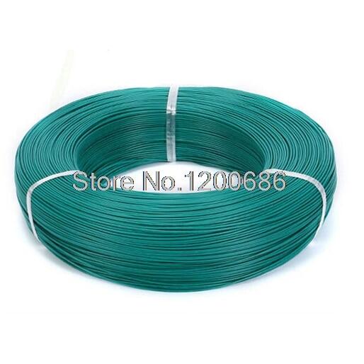 Ul 1007 22AWG màu xanh lá cây 10 mét dây điện tử 22AWG od1.6mm PVC dây điện tử cáp điện chứng nhận UL