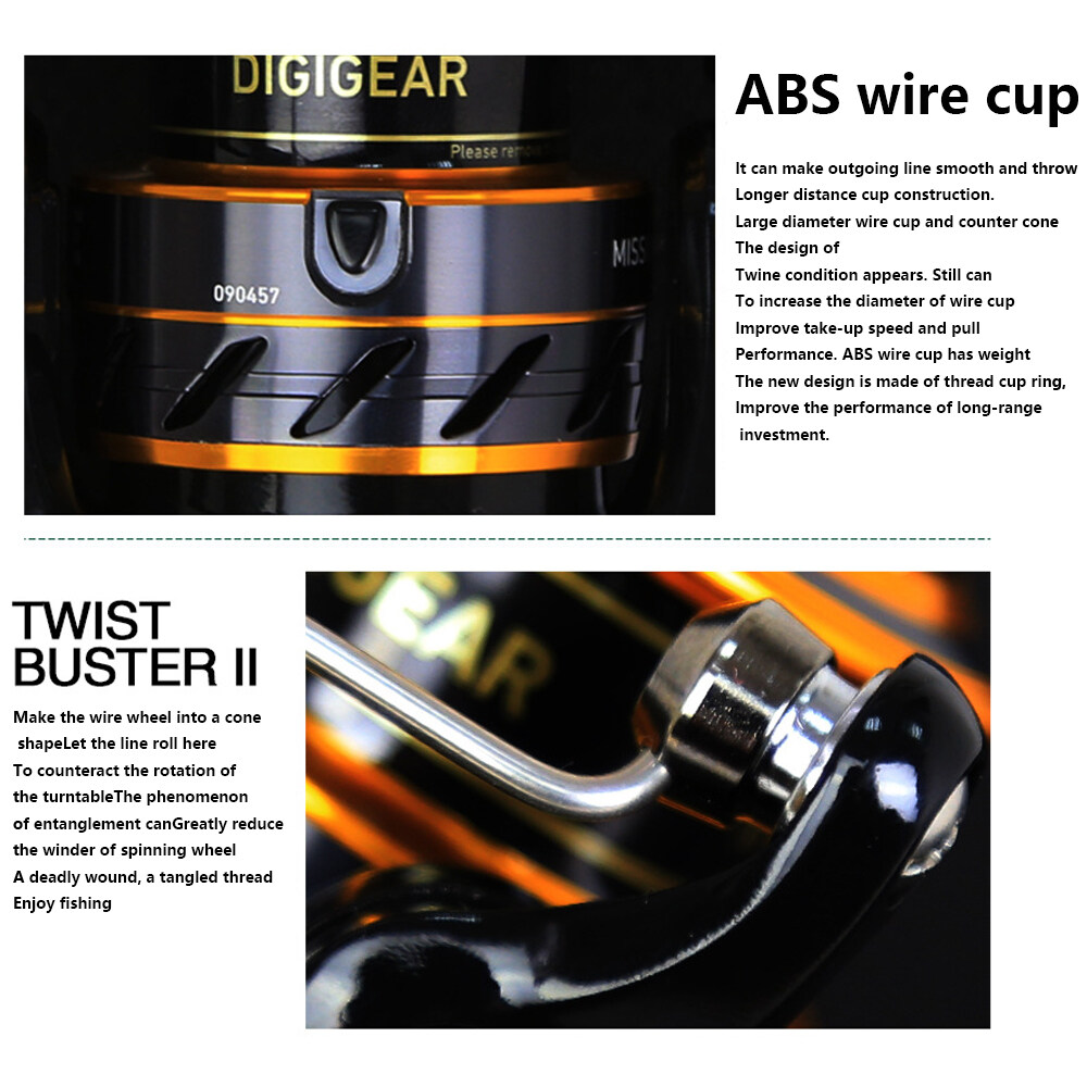 Daiwa Fishing Reels MISSION CS 2000 2500 3000 4000 review and price