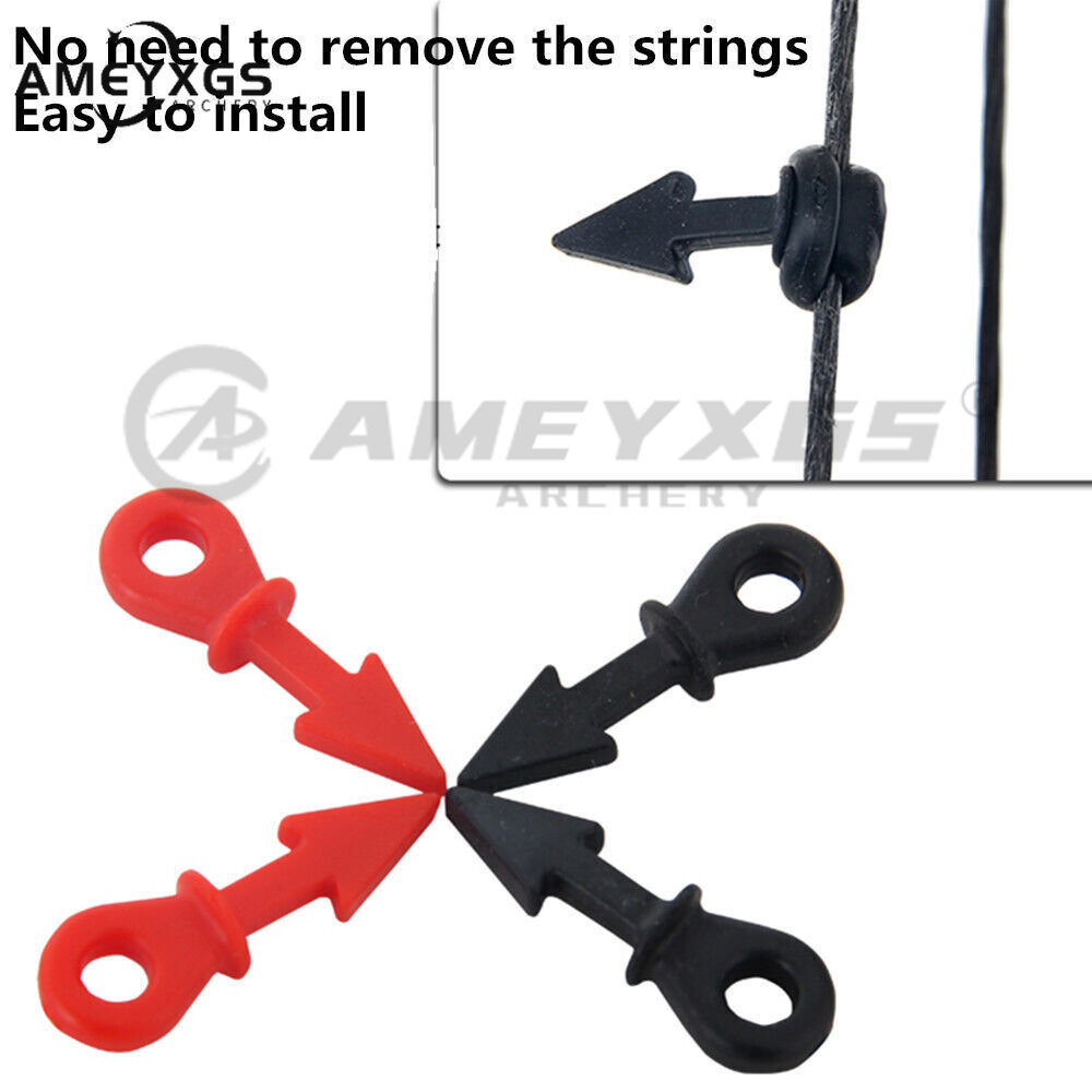 4 bộ ổn định dây cung bộ giảm chấn giảm chấn rung bộ giảm thanh bắn