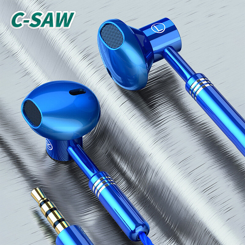 Tai nghe c-saw tai nghe nhét tai 9d tai nghe âm thanh nổi mic tai nghe nhét tai tai nghe có dây dây bass tai nghe nhét tai tai nghe điện thoại kèm micro