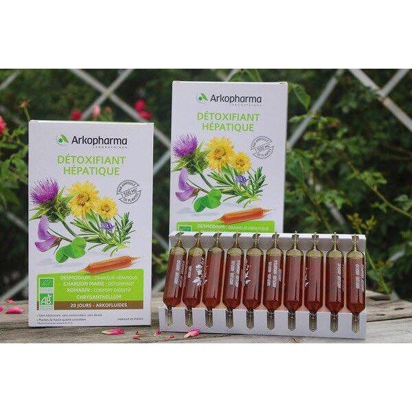 (Có video mua hàng) Bill Pháp - Thải độc Arkopharma Hepatic Detoxifier