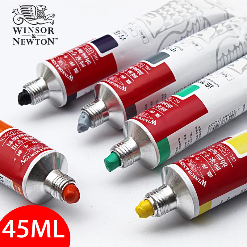  Winsor Newton Chuyên Nghiệp Nghệ Sĩ Tốt màu dầu Sơn 45Ml Trắng Titan Kim Loại vàng bạc 55 Màu Sắc 