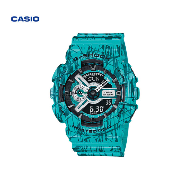 Casio đồng hồ nam thể thao ga-110sl casio g-shock