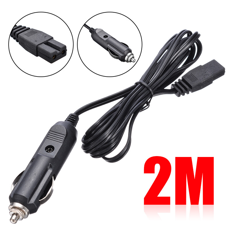 Stiup 1 Cái Phích Cắm Cáp Kết Nối 2 Chân DC 12V 2 Chân Cho Hộp Làm Mát Xe Hơi, Mini Tủ Lạnh