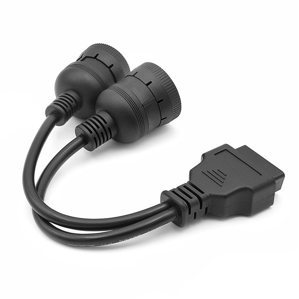 Cáp chịu lực cao J1708 6 Pin Để J1939 9 Pin chẩn đoán xe hơi OBD một sang hai Kết Nối sửa chữa Bảo Trì Adapter