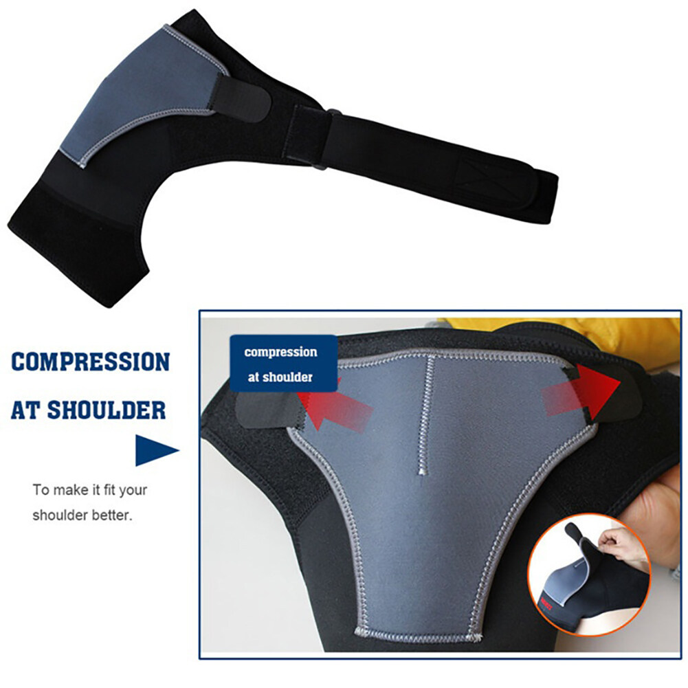 SHN Adjustable Dislocation Pain Injury Arthritis Shoulder Support Strap