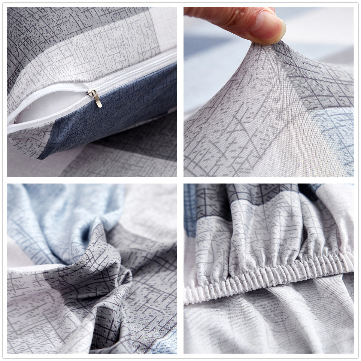 Generic 3seater Elastic Sofa Cover Stretch Armchair Protective Chair