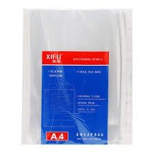 Bìa lá lỗ a4 xifu - sơ mi lỗ 100 cái/xấp - hàng dày, loại 400gram