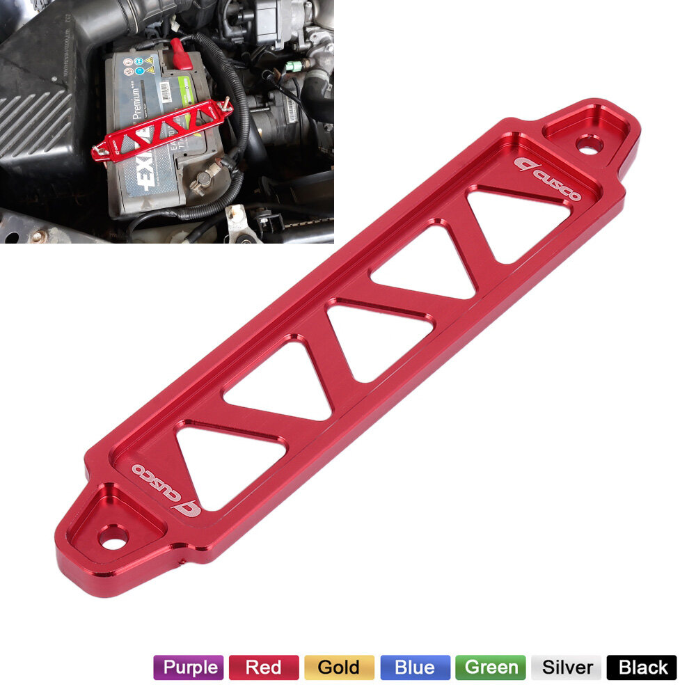 19CM Phôi Nhôm Xe Pin Tie Down Bar Gắn Chặt Giá Đỡ Thanh Nẹp Phụ Kiện Tự Động Phụ Tùng Cho Honda Civic Acura Rsx Ep3 Dc5 Si (Đỏ)
