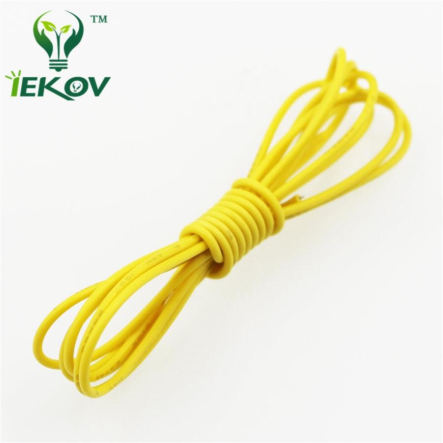 BOQPKAW 5 Mét/lô 16,4ft 18 AWG Cáp 16.4 FT Dây Điện Tử Dẻo 10 Màu UL 1007 Dây Dẫn Đến Dây Đồng Tự Làm 18awg