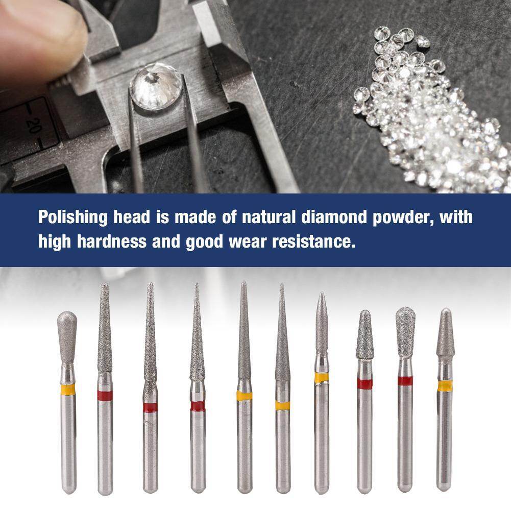 Mũi khoan kim cương tốc độ cao 1.6mm Diamond Burs FG