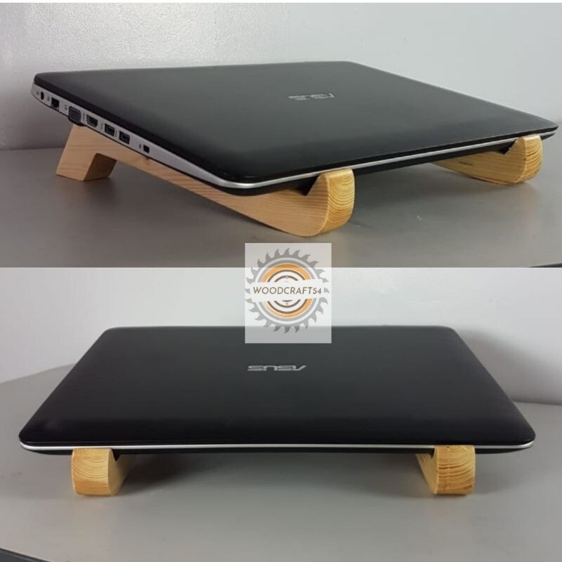 laptop stand laptop accessories laptop stand holder Wooden Laptop Riser / stand