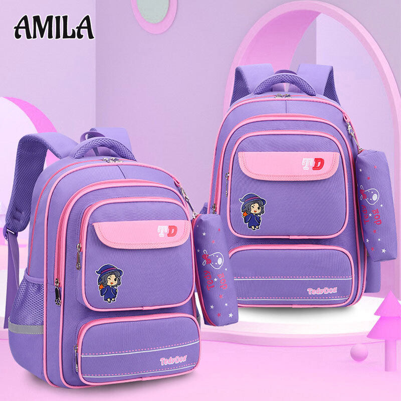 AMILA AK Rabbit Girls Schoolbag Elementary School Student Korean Version