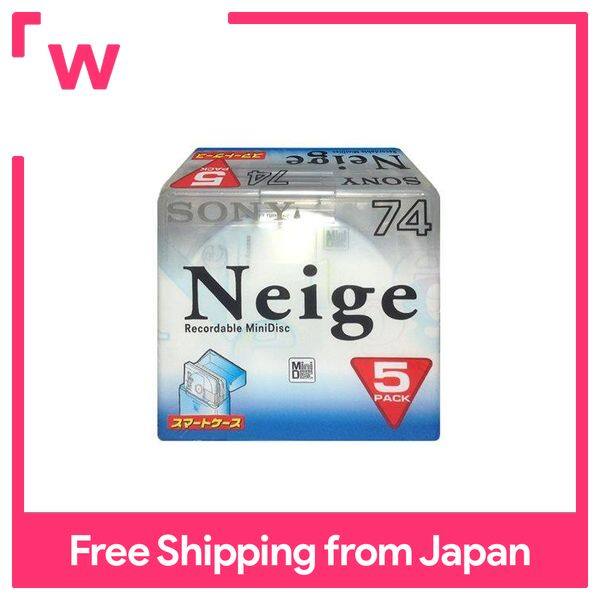 Sony ghi âm md neige 74 phút 5cd 5mdw74ne