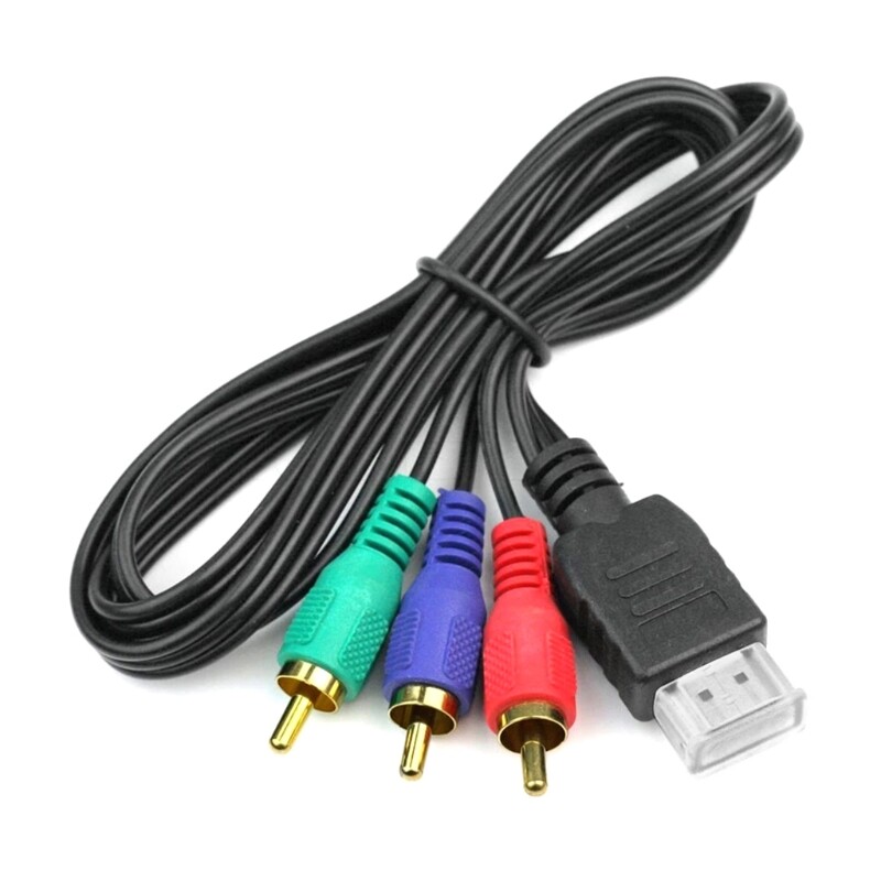 HDMI-compatible to RCA Cable Male to 3RCA AV Composite Male for M for M