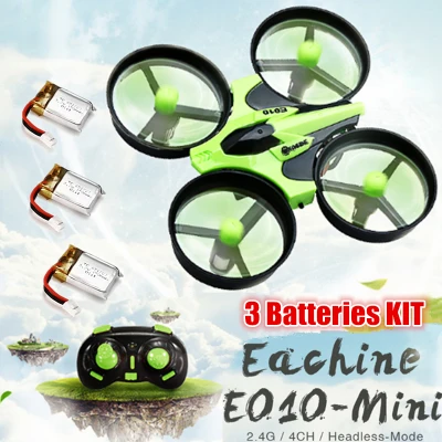 Eachine E010 Mini 2.4G 4CH 6 Axis Headless Mode 360 ° Flip RC Drone RTF Remote Control Toys for Children (4)