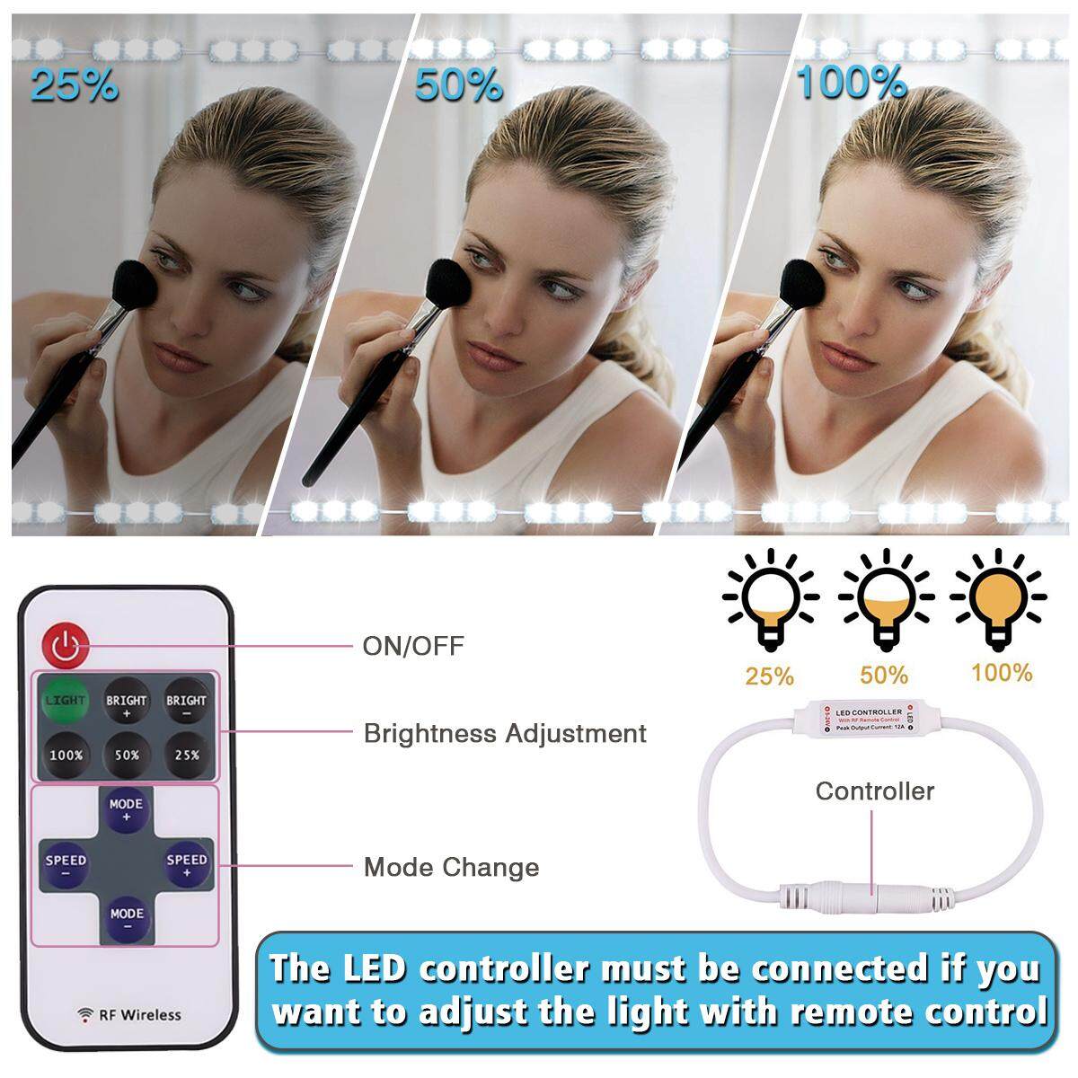 Generic 13ft LED Vanity Mirror Lights Hollywood Makeup Dressing Table