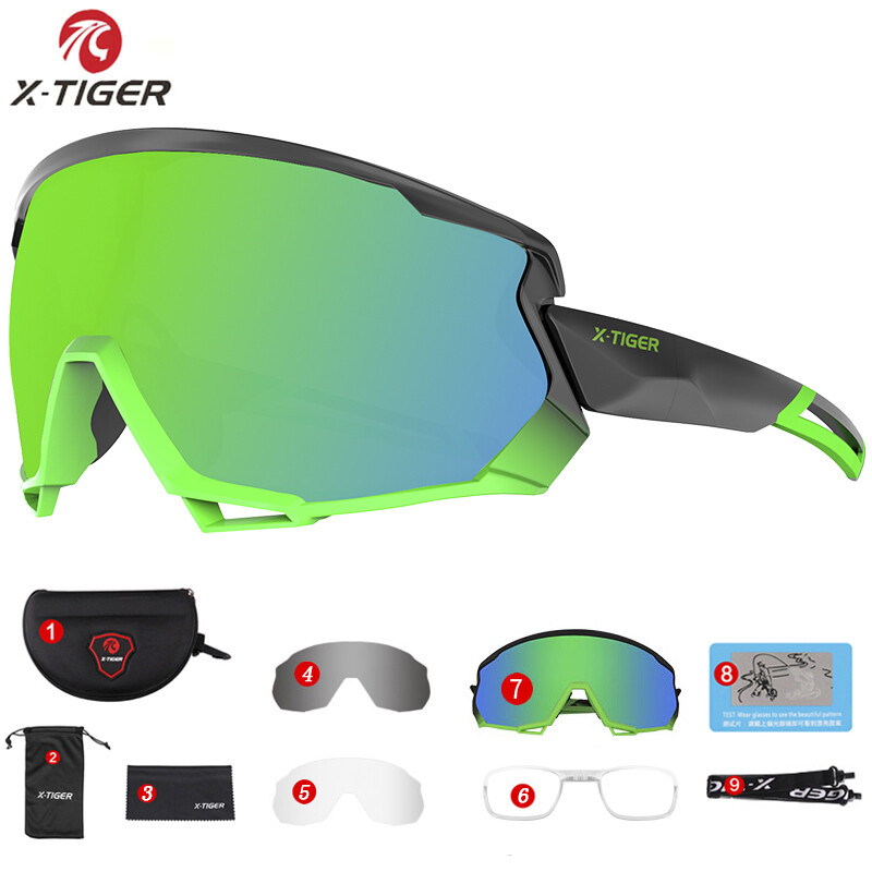 Kính Đi Xe Đạp X-TIGER Kính Phân Cực Đi Xe Đạp Leo Núi Kính Mắt Phụ Nữ Kính Xe Đạp Thể Thao Kính Râm Xe Đạp MTB