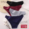 FINETOO Women's Plus Size Cotton Underwear Briefs - 3Pcs/set