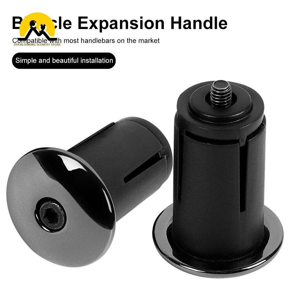 1 paar fahrrad kẹp lenker cuối kappe nhôm legierung MTB Berg griff thanh Grips cuối stecker für fahrrad lenker zubehör