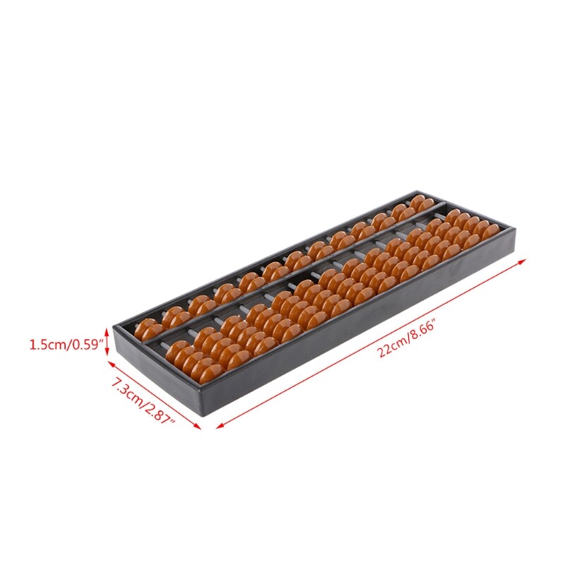 Bàn Tính Bằng Nhựa Số Học Soroban 13 Chữ Số Cho Trẻ Em Toán Học, Công Cụ Tính Toán Đồ Chơi