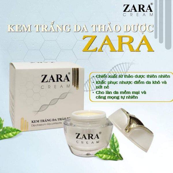 Kem trắng da thảo dược zara. cream 12g - kzratrd
