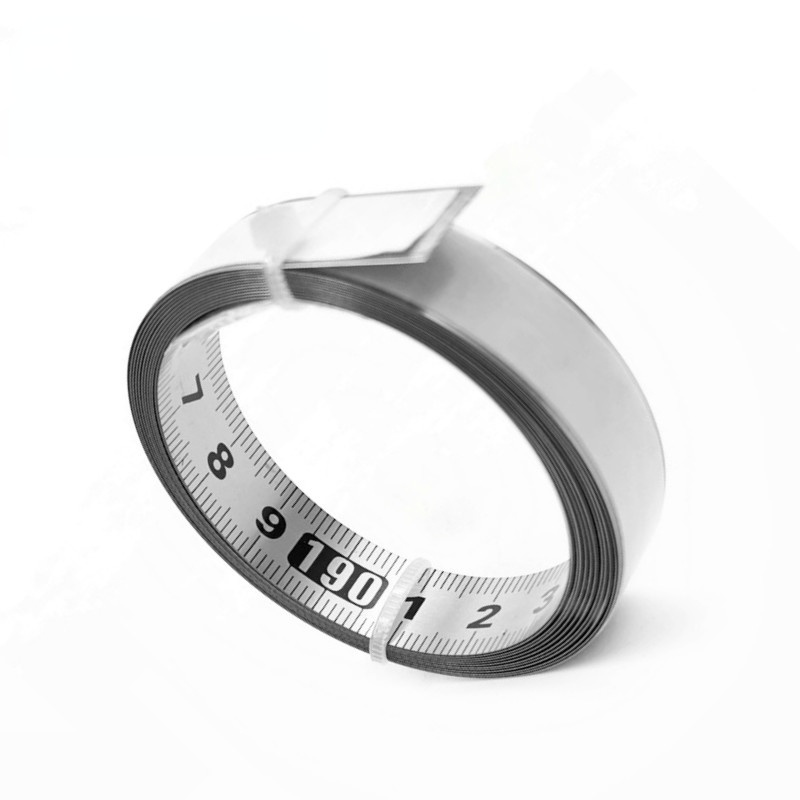 3m Thép Không Gỉ Đường Rãnh Lắp Mộng Thước Dây Tự Dính Thước Đo Tỷ Lệ Rỉ Sét-Proof Durable Và Mặc-Resistan Cai Trị