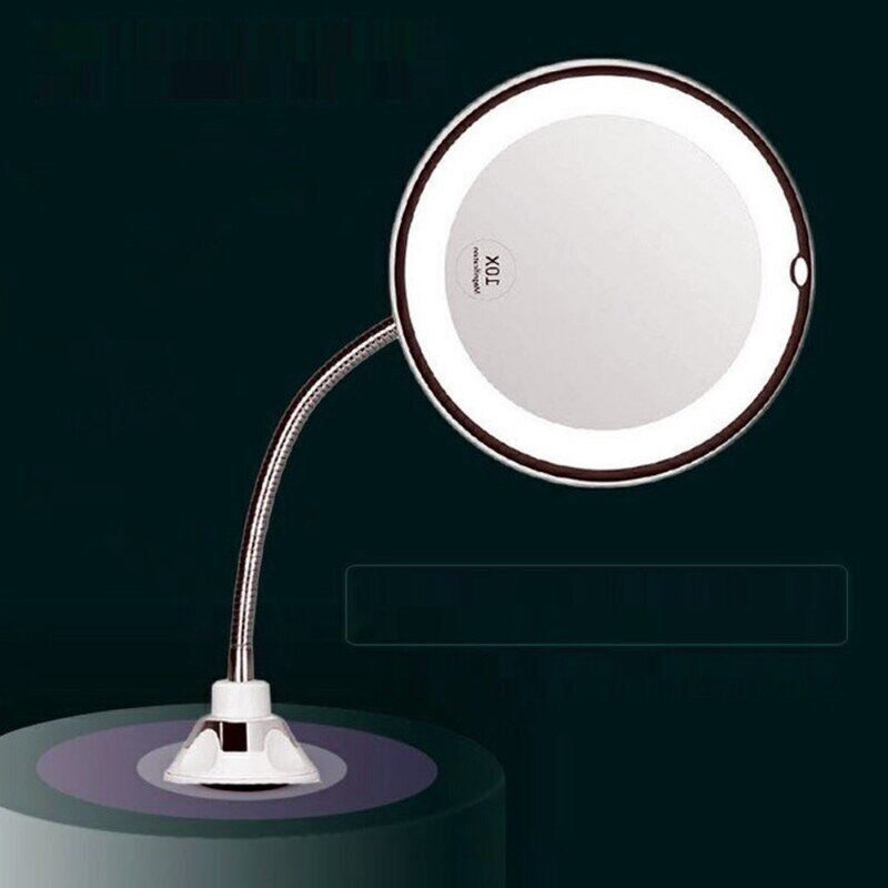 Led Makeup Mirror Lighted Make up Mirror Light Magnifying Mirrors Suction