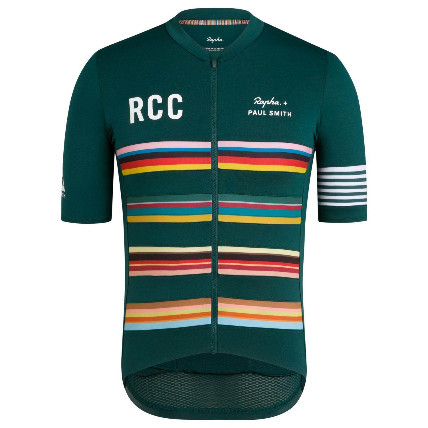 ウェア Rapha RCC SHORT SLEEVE JERSEY Men's Rapha Rcc Summer Short Sleeve Cycling Jersey/Bibshorts