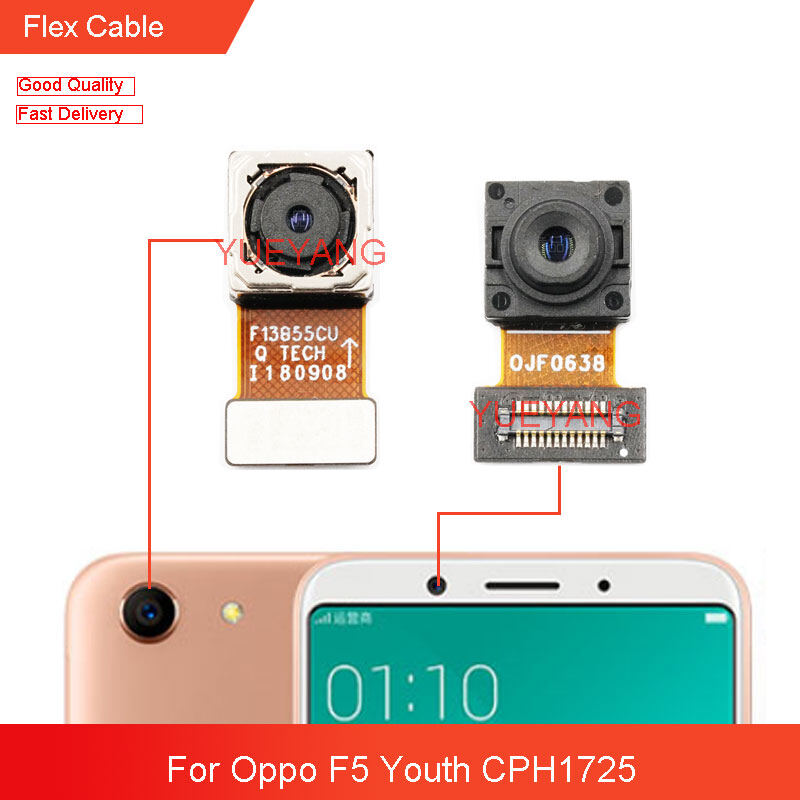 Original Front Back Camera For Oppo F5 Youth CPH1725 Main Facing