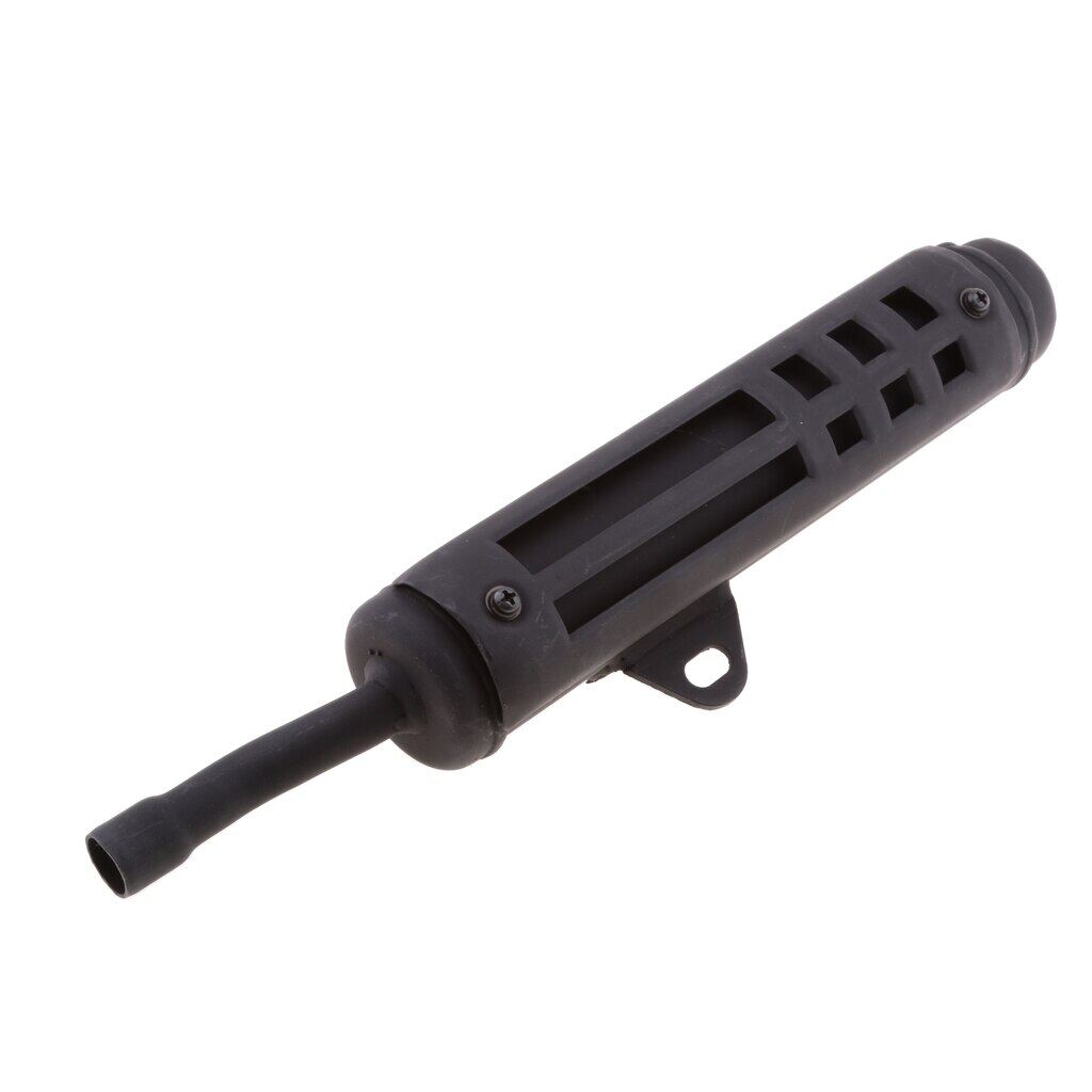 Black Motorcycle Exhaust Muffler Silencer Pipe For Yamaha Pw80 Pw 80 Cafe Racer Exhaust Assembly Motorcycle Accessories