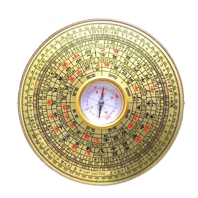 Feng Shui Compass Comprehensive Disk High-precision Professional Feng Shui Compass Small Compass Comprehensive Compass to Carry