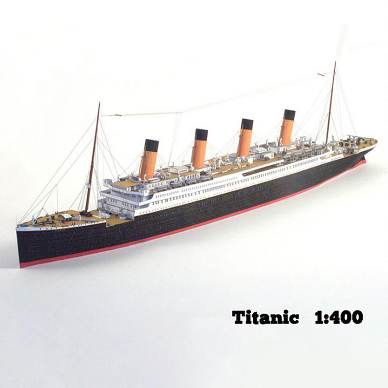 Ioplu 1:400 Thủ Công Tự Làm Tàu Titanic 3D Giấy Bộ Mô Hình Đồ Chơi