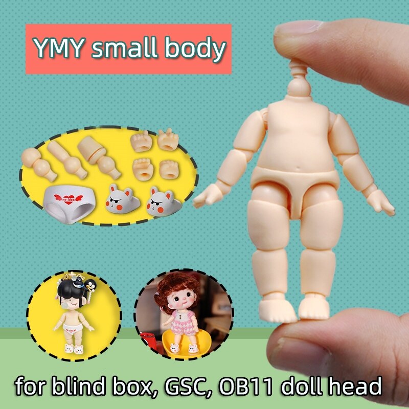 hot YMY Body Small Can Be Connected To BJD Doll Head GSC OB Joint Movable