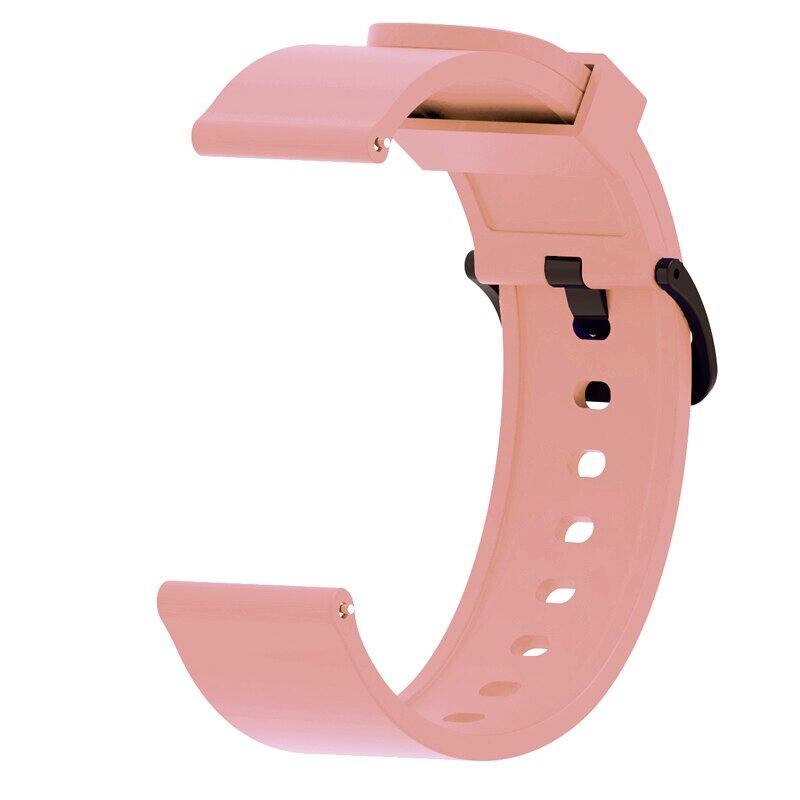 Fifata 20mm silicon mềm dây đeo cho đồng hồ ES Vòng đeo tay dây đeo đồng