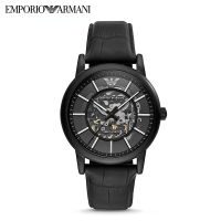 Armani ดำซามูไรนาฬิกาชายกลวงนาฬิกาแฟนของขวัญ Emporio Armani