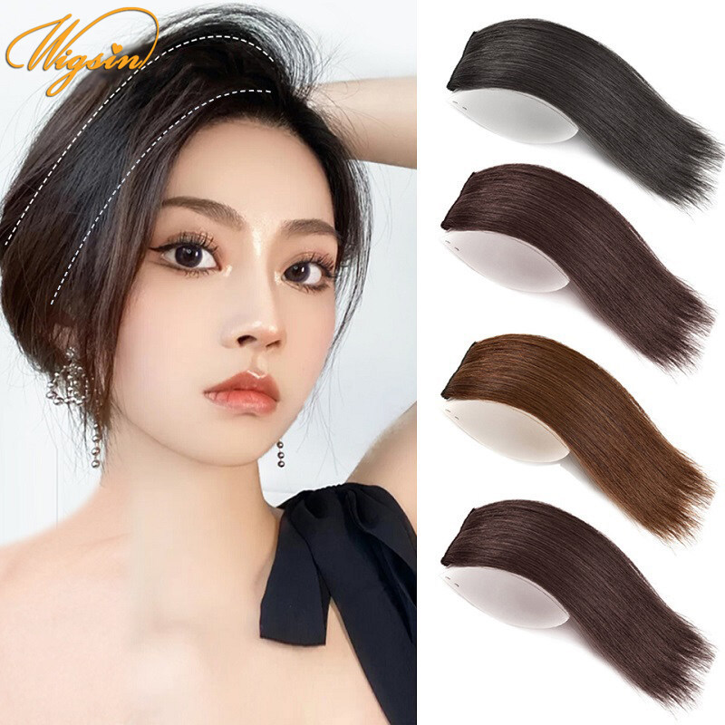 Miếng đệm tóc thẳng ngắn kẹp tóc nối tóc kẹp thẳng dài tổng hợp trong phần nối tóc tổng hợp tăng tóc