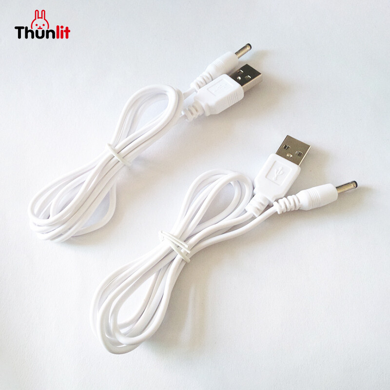 Thunlit Cáp Sạc DC, Cáp Tròn 1.5M USB DC 3.5Mm, Dành Cho Quạt Đèn Độ Ẩm Không Khí